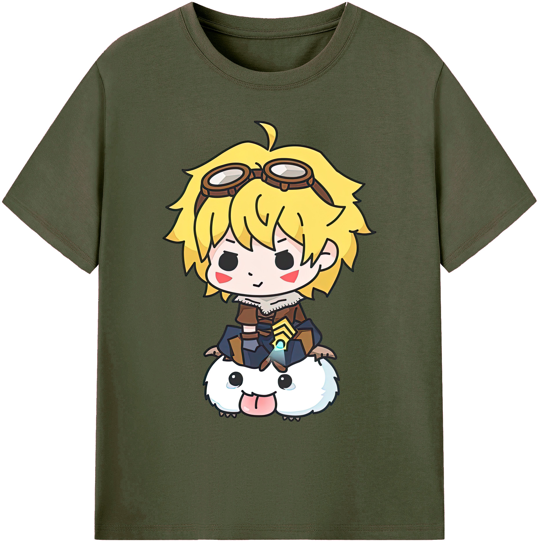 （画像用） リーグ・オブ・レジェンド League of Legends LOL 綿100％ メンズ半袖Tシャツ｜肌触りやわらか＆通気性